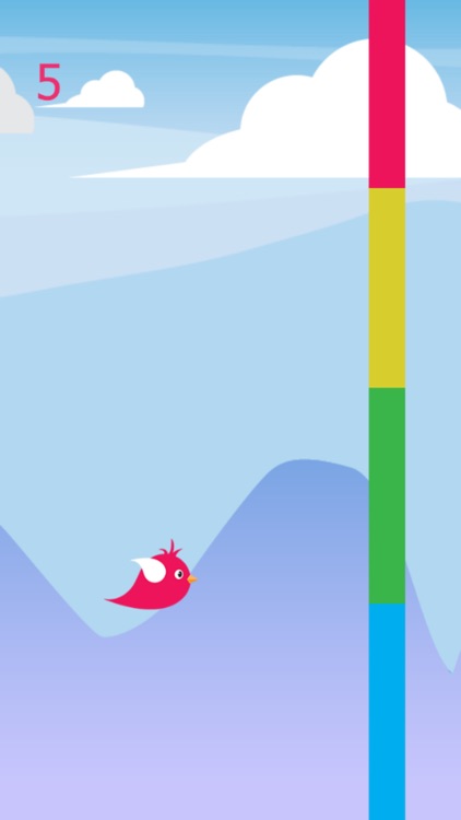 Mr Flappy : Help Tiny Bird Hero Crush The Endless Color Battle