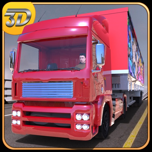 18 Wheeler Big Truck Simulator 3D - Real Driving icon