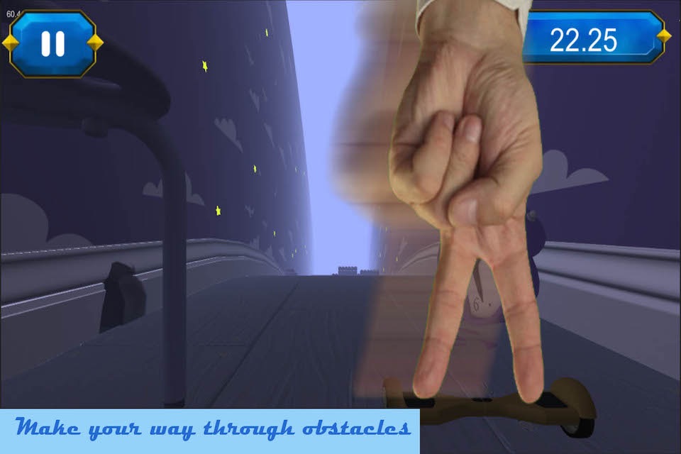Hoverboard Finger Drive Simulator 2017 screenshot 4
