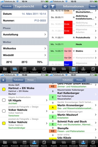 pro-Report 2 – mobiles Bautagebuch screenshot 3