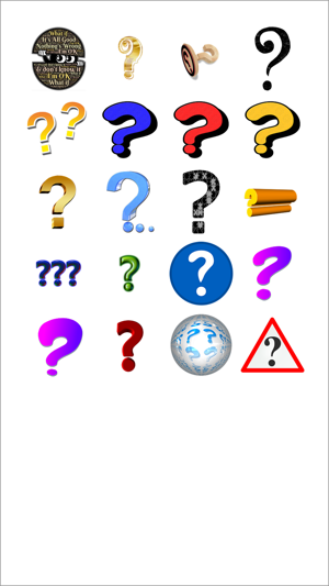 Question Mark Sticker Pack(圖1)-速報App