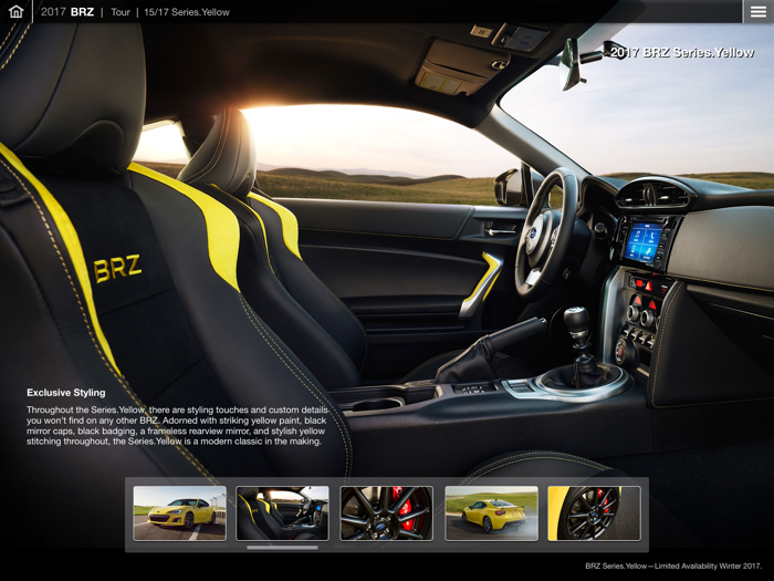 2017 Subaru BRZ Guided Tour - eBrochure
