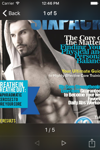 Men's Six Pack Magazine screenshot 2