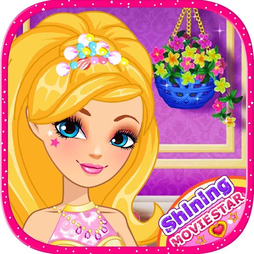 Shining Moviestar-Girl Makeupplus iOS App