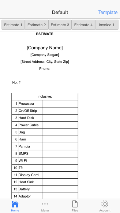 How to cancel & delete Computer Repair Invoice from iphone & ipad 4