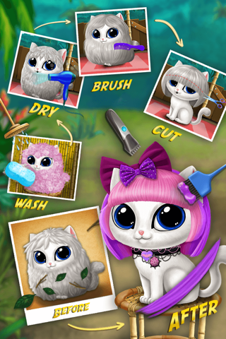 Baby Jungle Animal Hair Salon - náhled