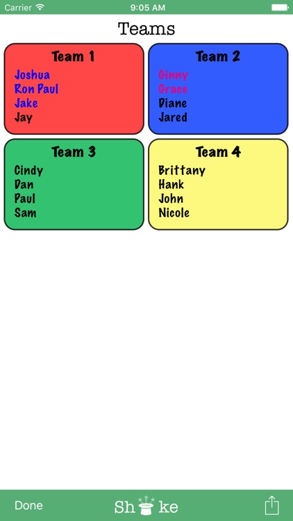 Team Shake
