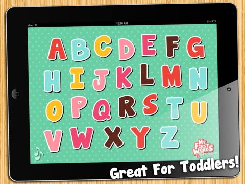 My First Words: Alphabet - Help Kids Learn to Talk screenshot 2