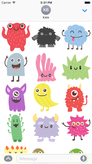 Animal Cute Sticker - Emoji(圖3)-速報App