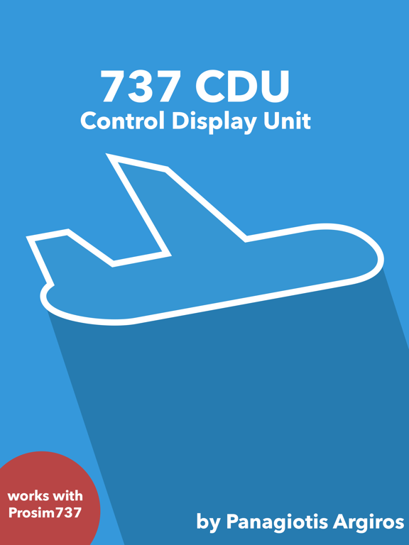737 CDU - Control Display Unit на iPad