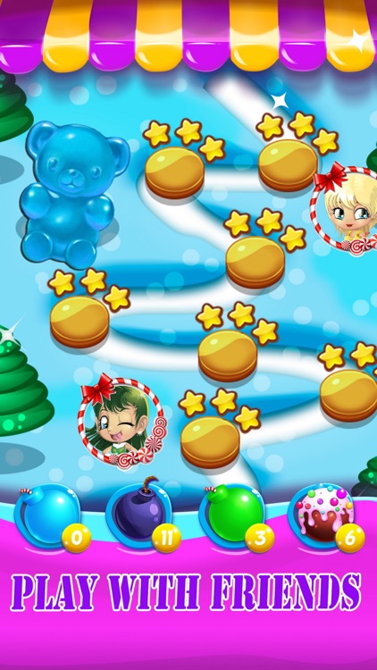 Candy Jelly Bears - For match 3 sweet bear puzzle screenshot-3