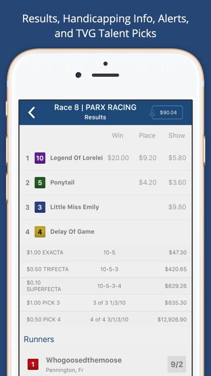 4NJBets - New Jersey Horse Racing Betting by TVG screenshot-4