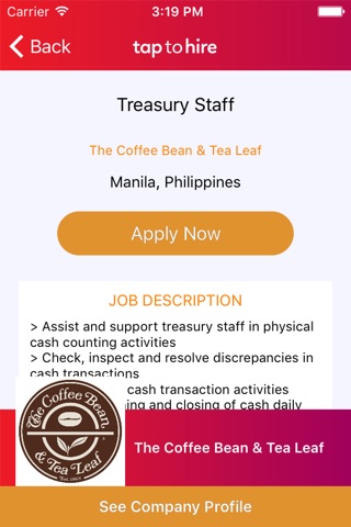 Tap To Hire screenshot 3