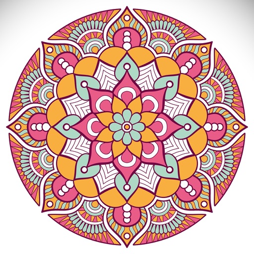 MandalApp - Coloring Book for Adults icon