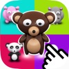 Icon Animal Pairs Matching Games for Kids and Toddler