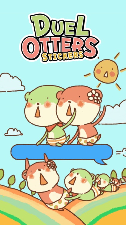 Duel Otters Stickers