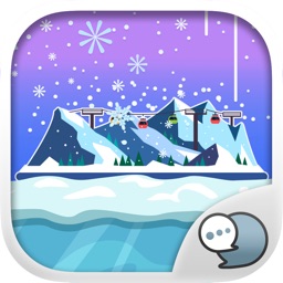 Frozen & Winter Stickers Keyboard Themes ChatStick