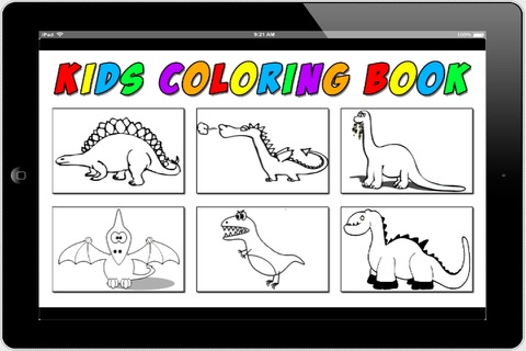 Dinosaur Coloring For Kids - Dinosaurs Coloring screenshot 2