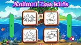 Game screenshot Animals zoo Coloring Preschool - Education drawing mod apk