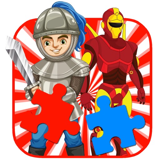 Big Iron And Knight Adventure Jigsaw Puzzle Game icon