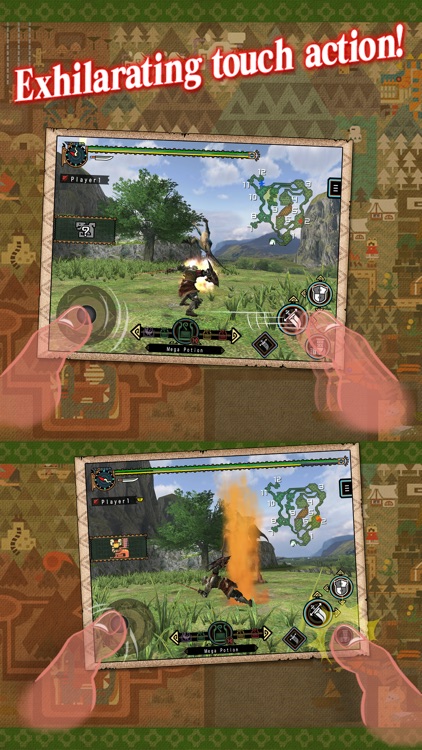 MONSTER HUNTER FREEDOM UNITE for iOS screenshot-1