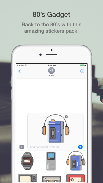 80's Gadget Stickers Pack screenshot-4