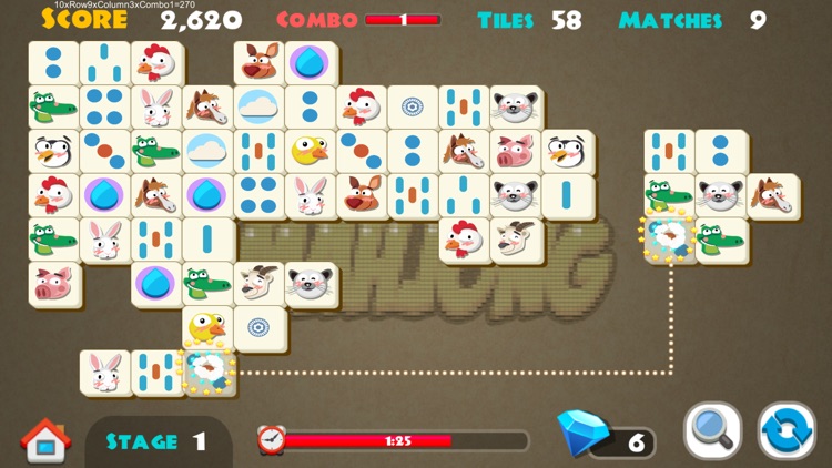 Jungle Mahjong - animal connect game by joysoft