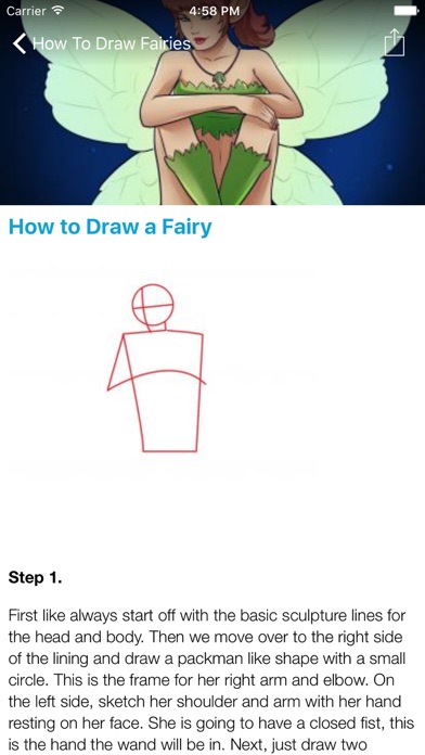 How to cancel & delete How To Draw Fairies from iphone & ipad 2