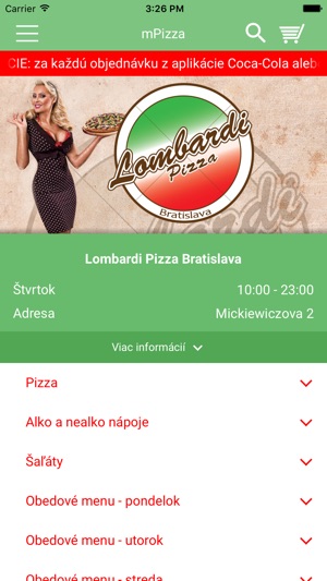 Lombardi Pizza