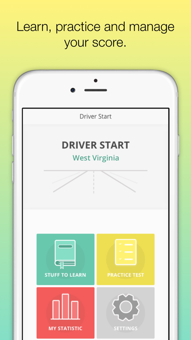 How to cancel & delete West Virginia DMV  Permit test from iphone & ipad 1