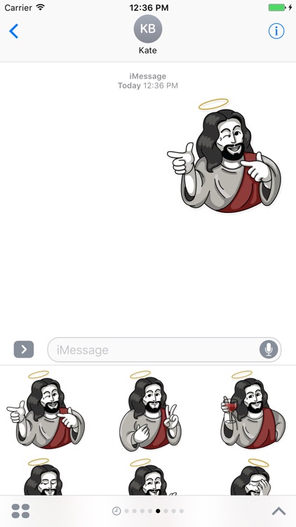 Jesus for iMessage