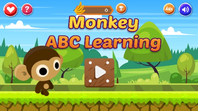 Monkey ABC Alphabet Learning Free Game F