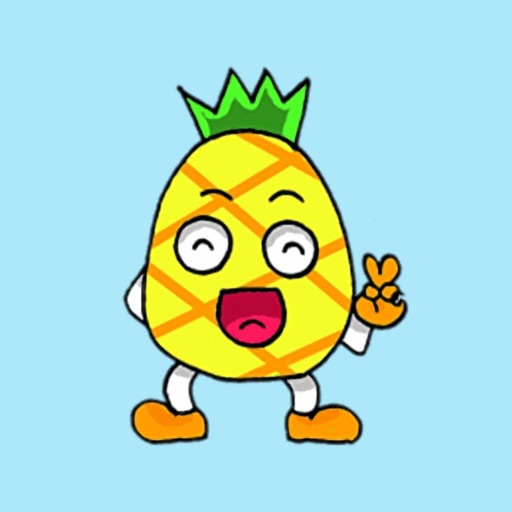 Devil Pine - Cutest pineapple stickers iOS App