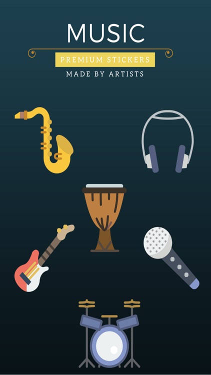 Music Stickers - Beauty to the ears