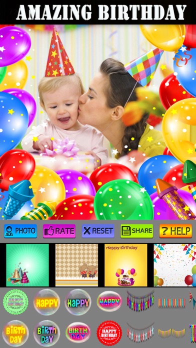 Birthday Cards and Stickersのおすすめ画像5