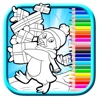 Penguin Coloring Book Free Game