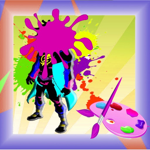 Color For Kids Game Static Shock Version Icon