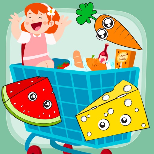 Fruits Cartoon Shopping Cart Game by Kanjana Uin