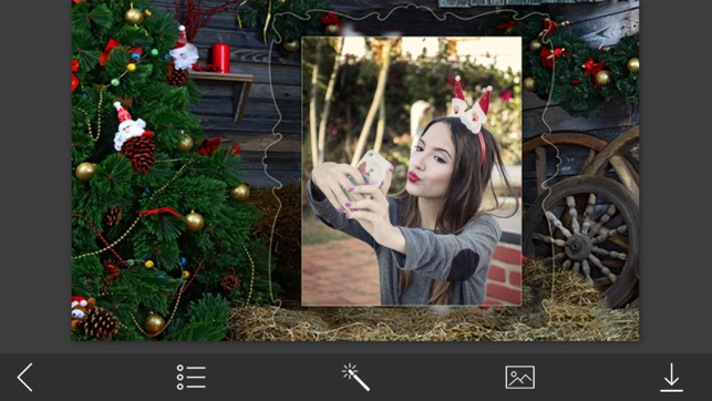 Holiday Christmas Frame - Free InstaFrame Editor(圖3)-速報App