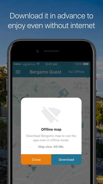 How to cancel & delete Bergamo Quest - Unconventional tourist guide from iphone & ipad 4