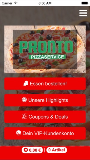 Pronto Pizzaservice(圖1)-速報App