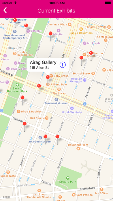 How to cancel & delete NYC Galleries from iphone & ipad 3