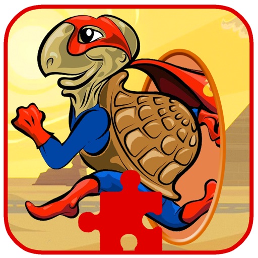 Amazing Super Hero Mutant Jigsaw Puzzle Fun Game Icon