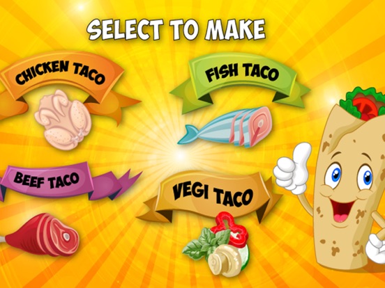 Tacos Maker Chef-Mexican Food Kids Cooking school by Appricot Studio