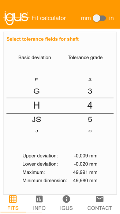 How to cancel & delete igus® Fit Calculator from iphone & ipad 2