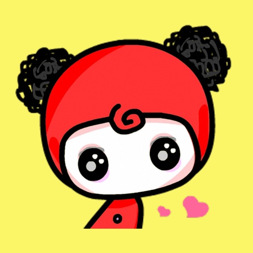 Chili Girl - Cute stickers for iMessage