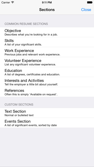 How to cancel & delete Resume Designer 3 from iphone & ipad 3