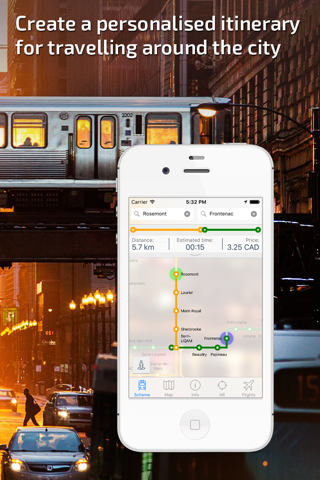 Montreal Metro Guide and Route Planner screenshot 2