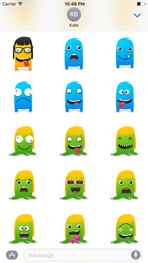 Monster Cute Stickers(圖2)-速報App