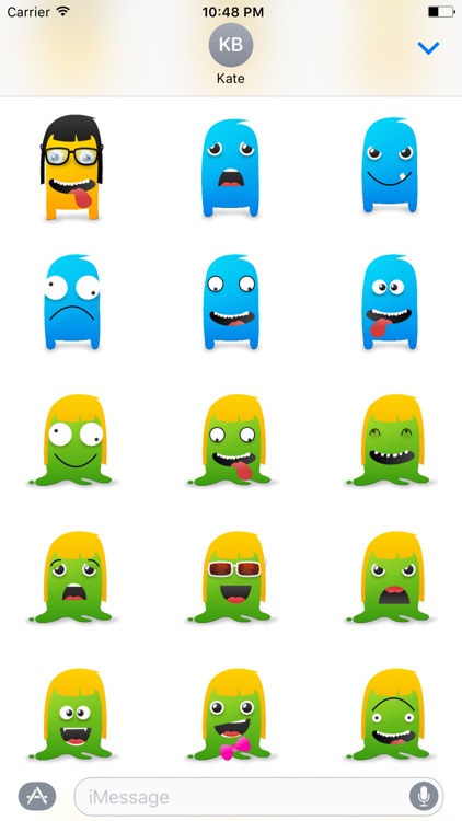 Monster Cute Stickers